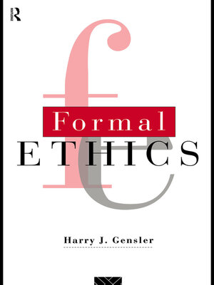 cover image of Formal Ethics